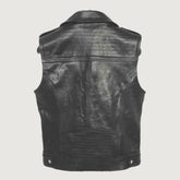 Rocker Vest Leather Biker Vest